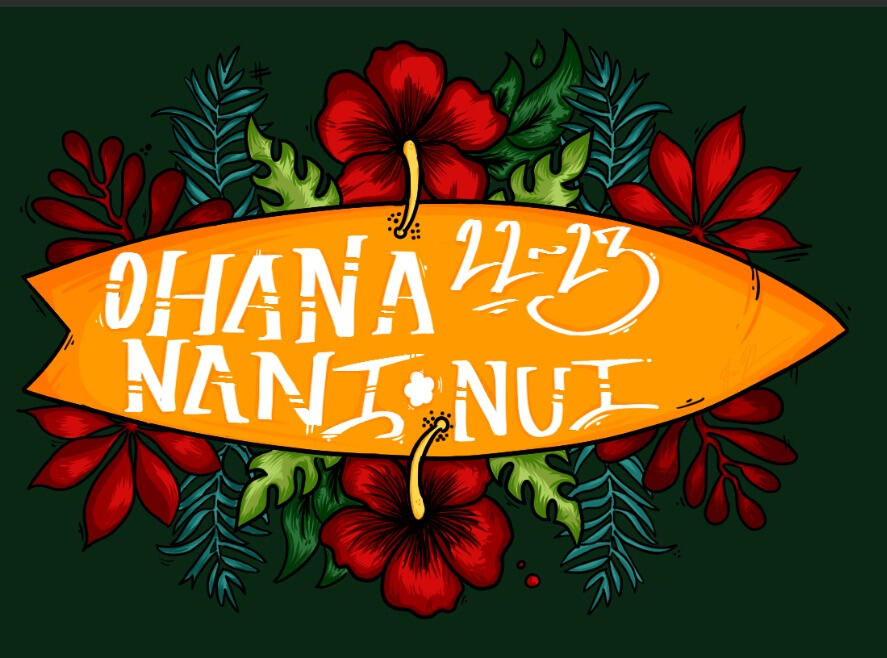 GOHS Ohana Nani Nui 2022-23 (front) (green)