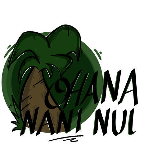 GOHS Ohana Palm Tree Sticker Design