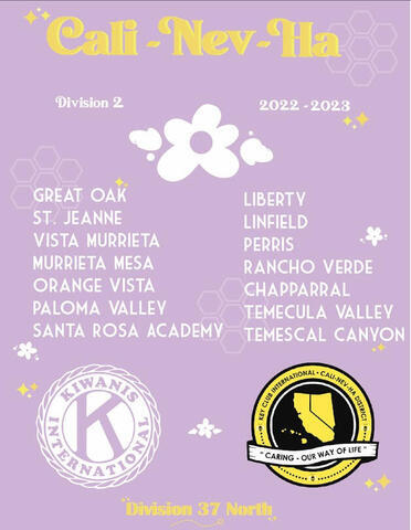 2022-23 Key Club t-shirt design (back)